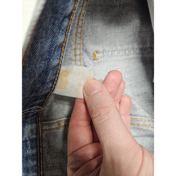 Levi's 505 Orange Tab Jeans Men's Size 40x32 Actual 38x32 - Picture 12 of 12